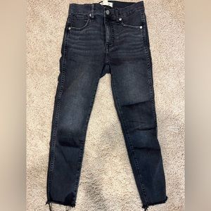 Black Madewell Jeans. Size 24P.